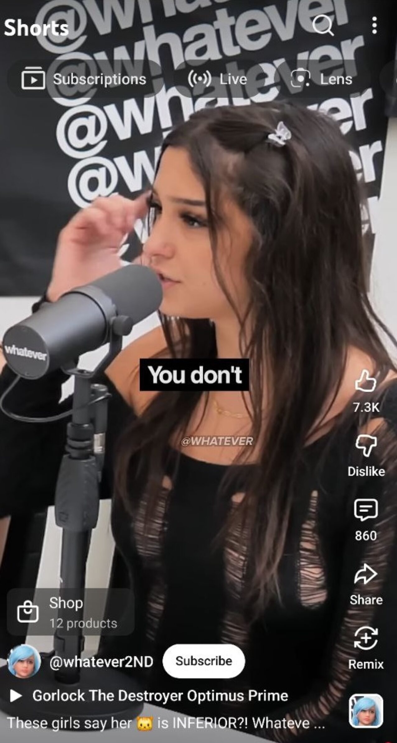 brunette cute girl podcast