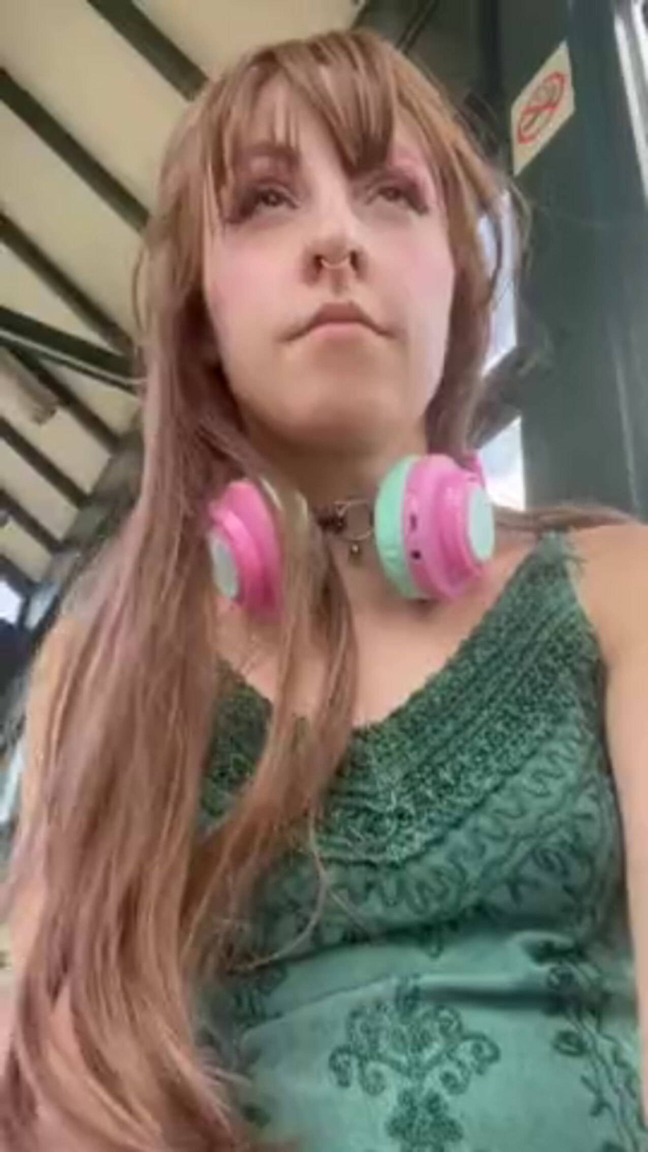 female masturbation public