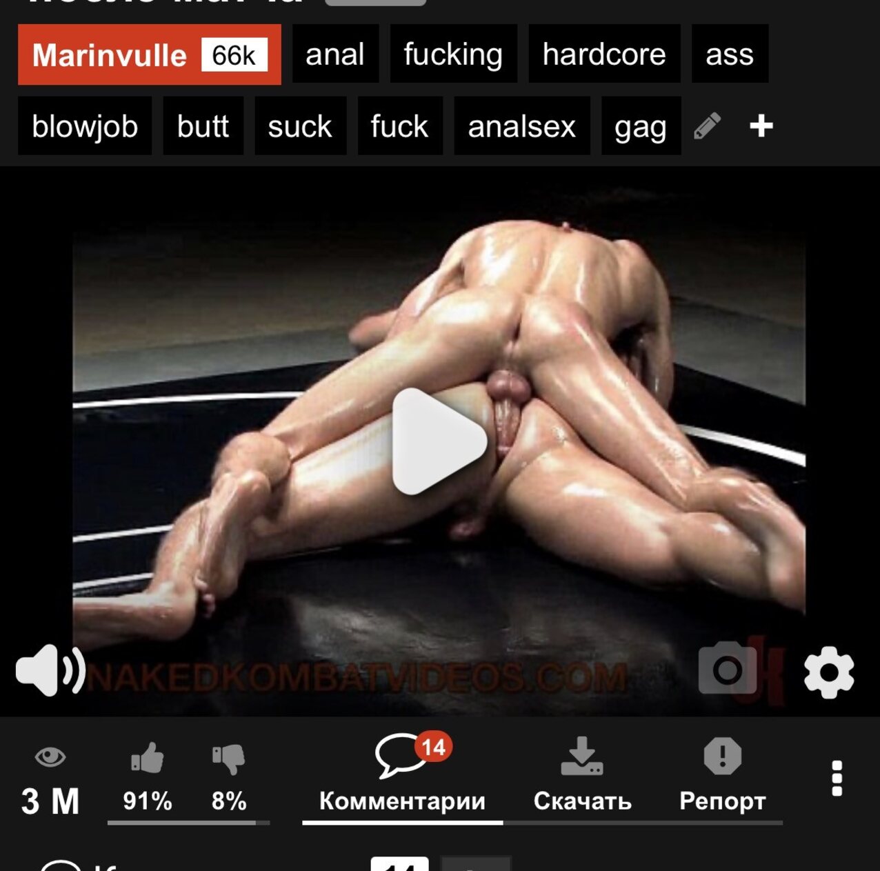 gay wrestling oil