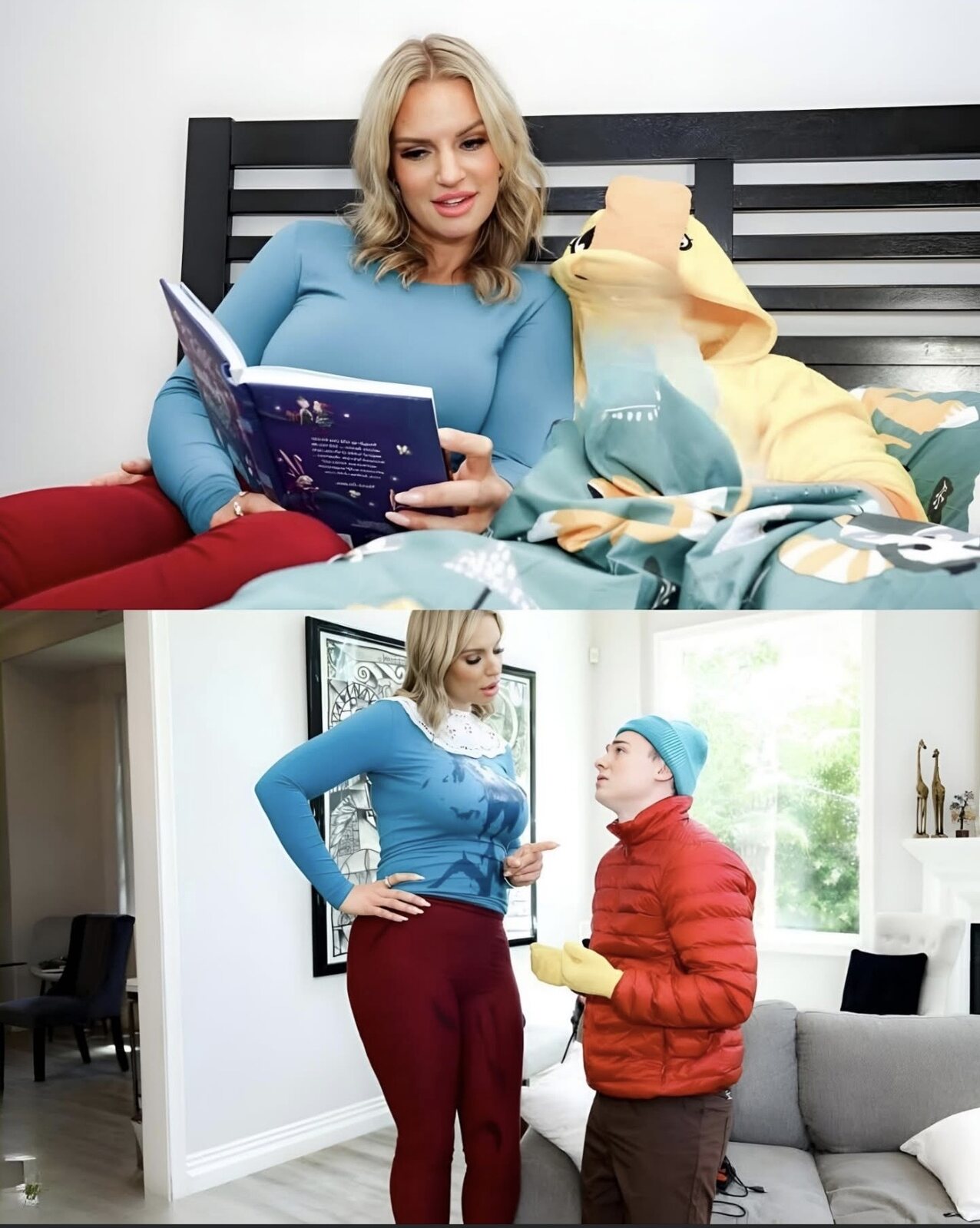 blond milf tall