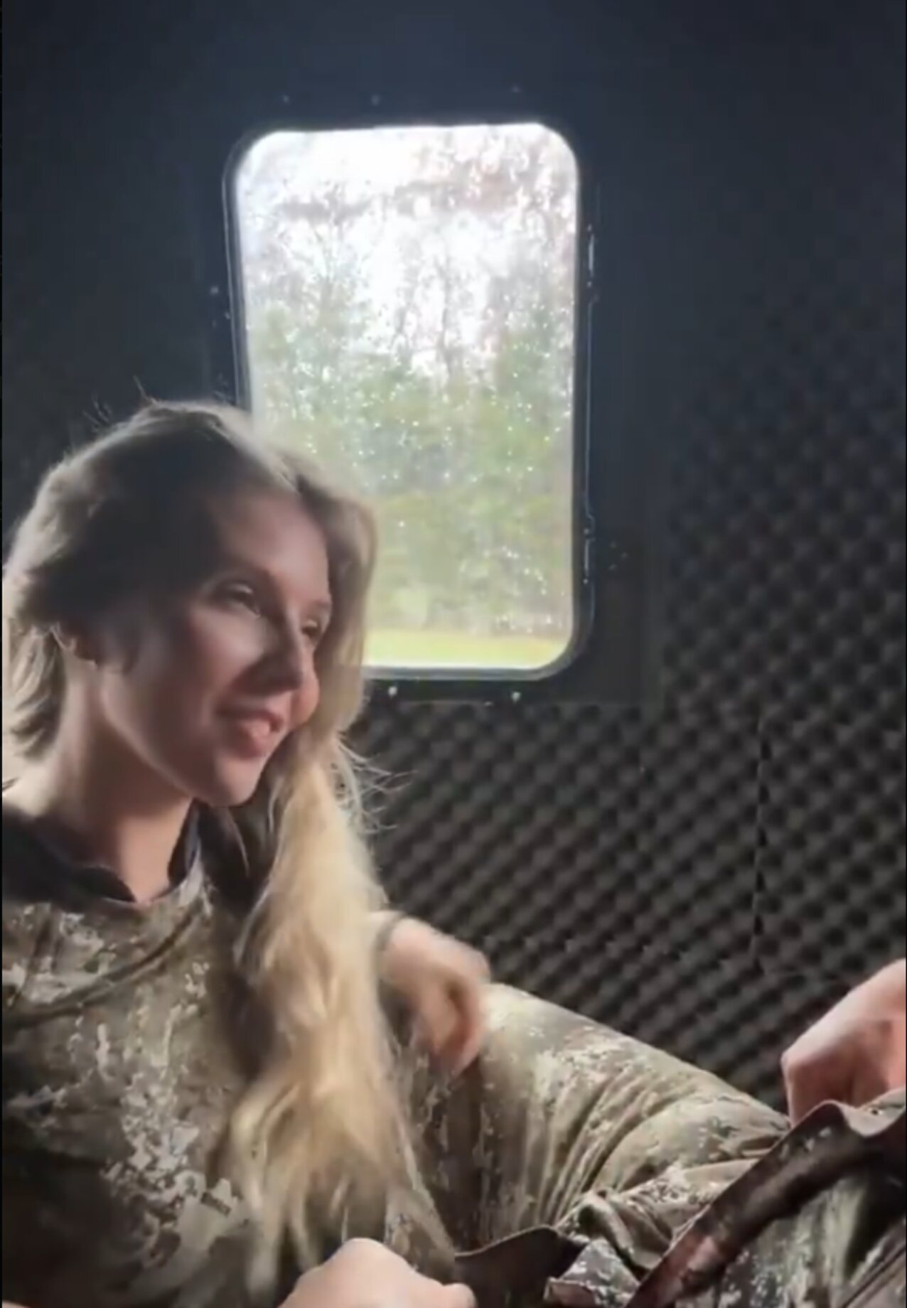 blonde military public