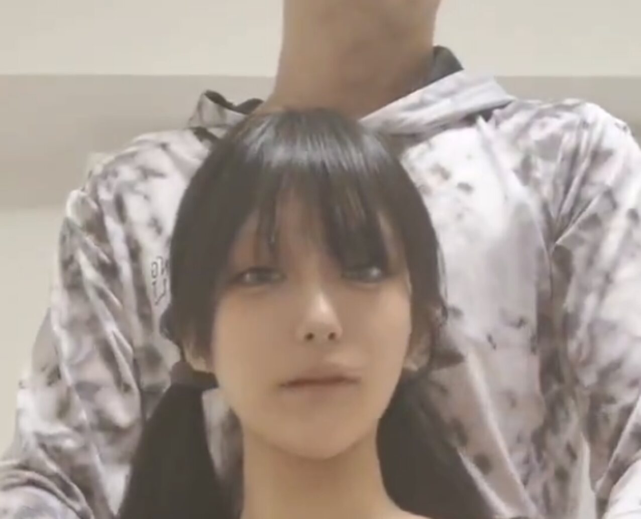 asian double ponytail pretty