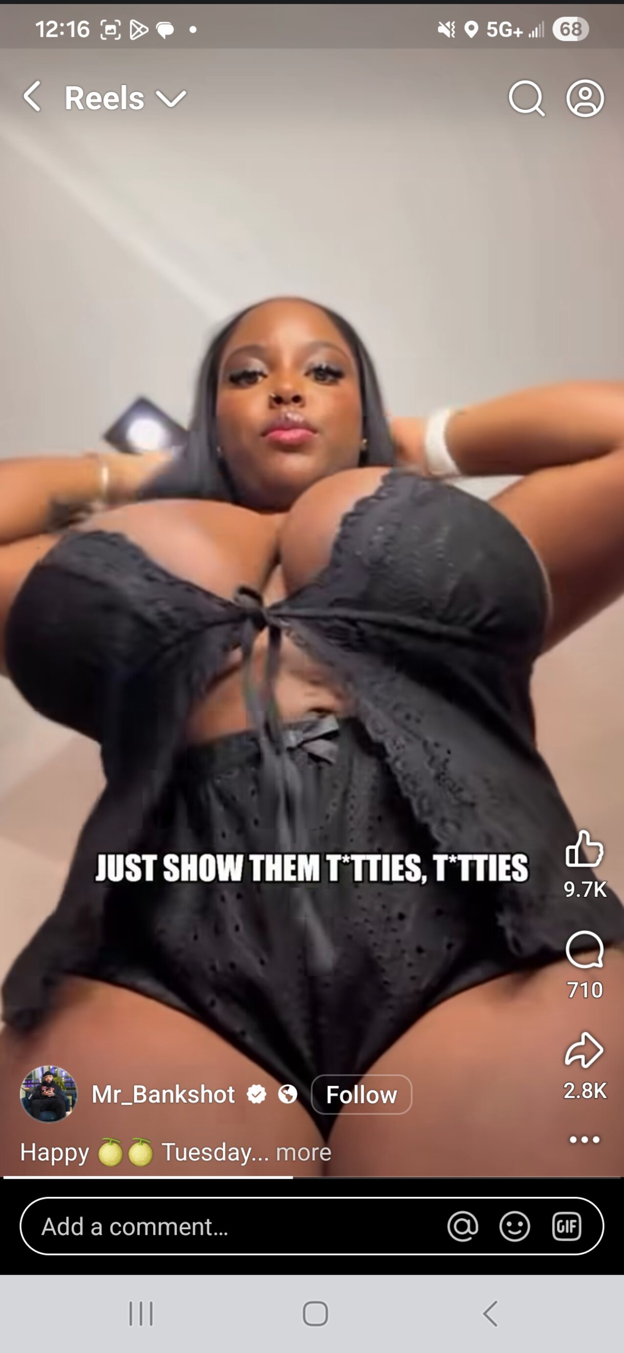 ebony big tits lingerie