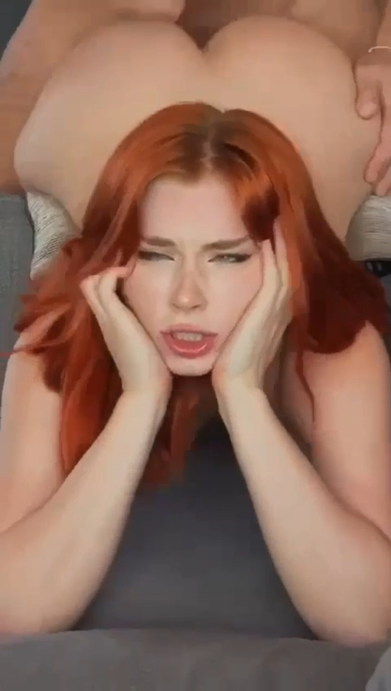 redhead ass pov