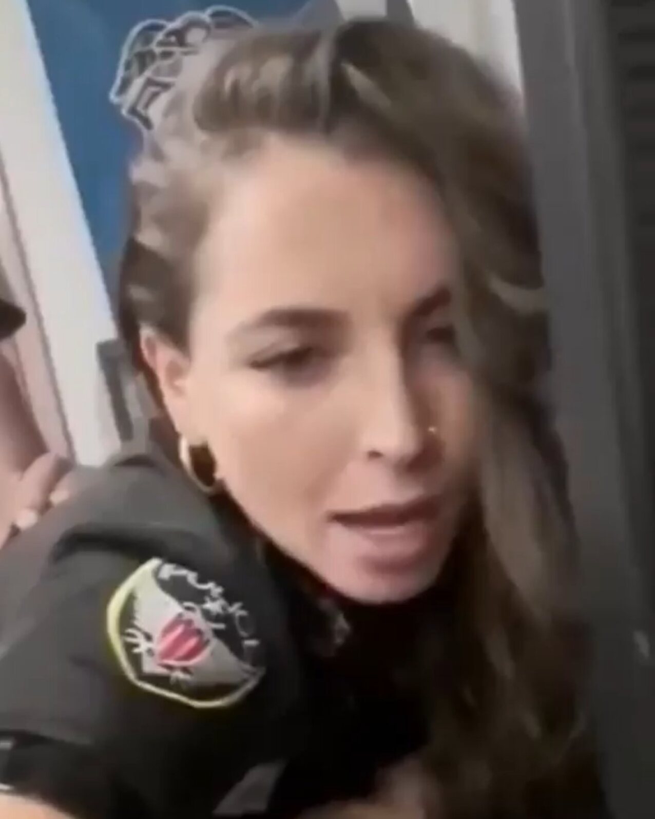 police cop blonde