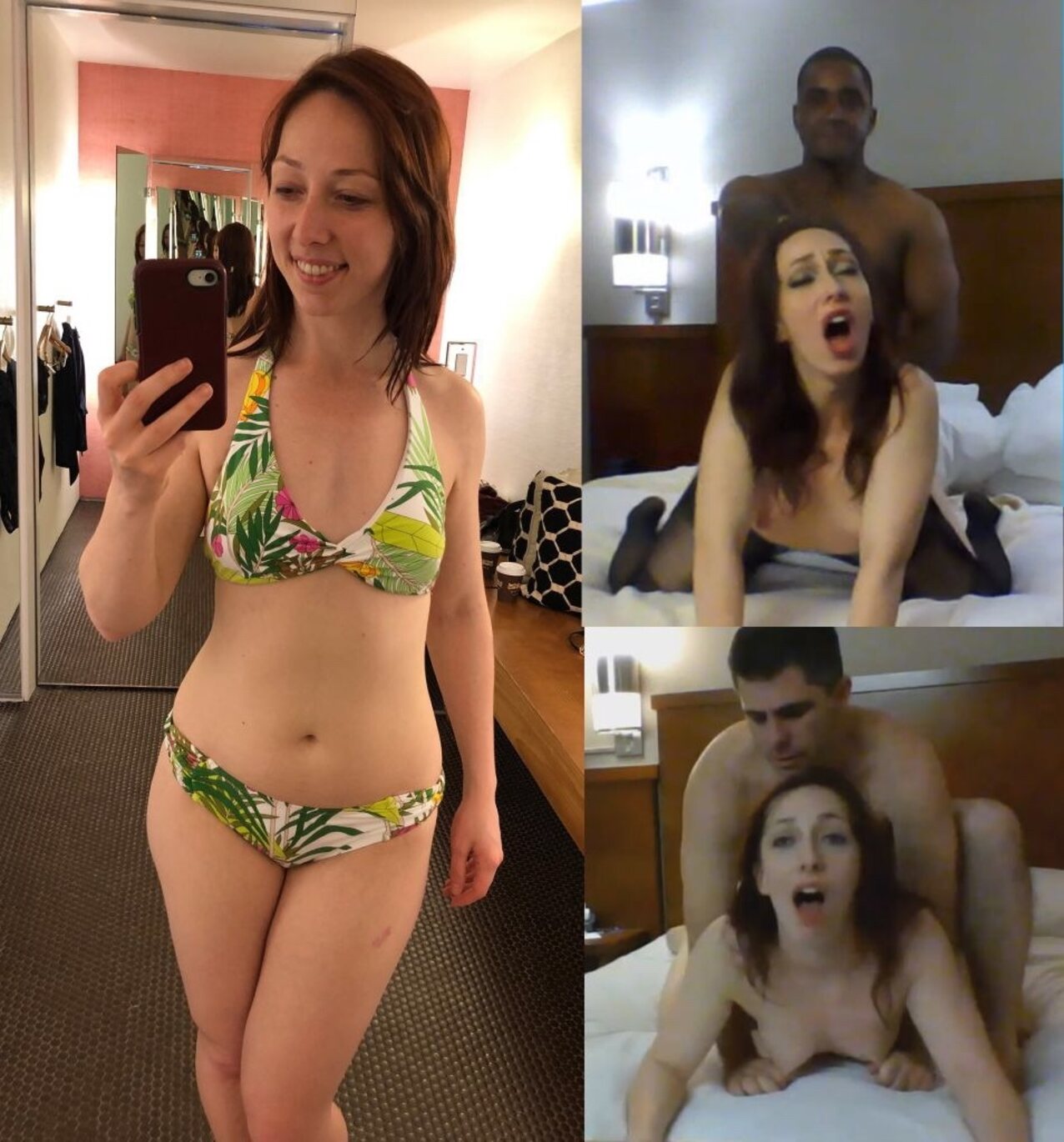 redhead interracial doggystyle