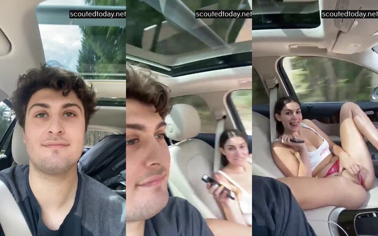 car brunette sex