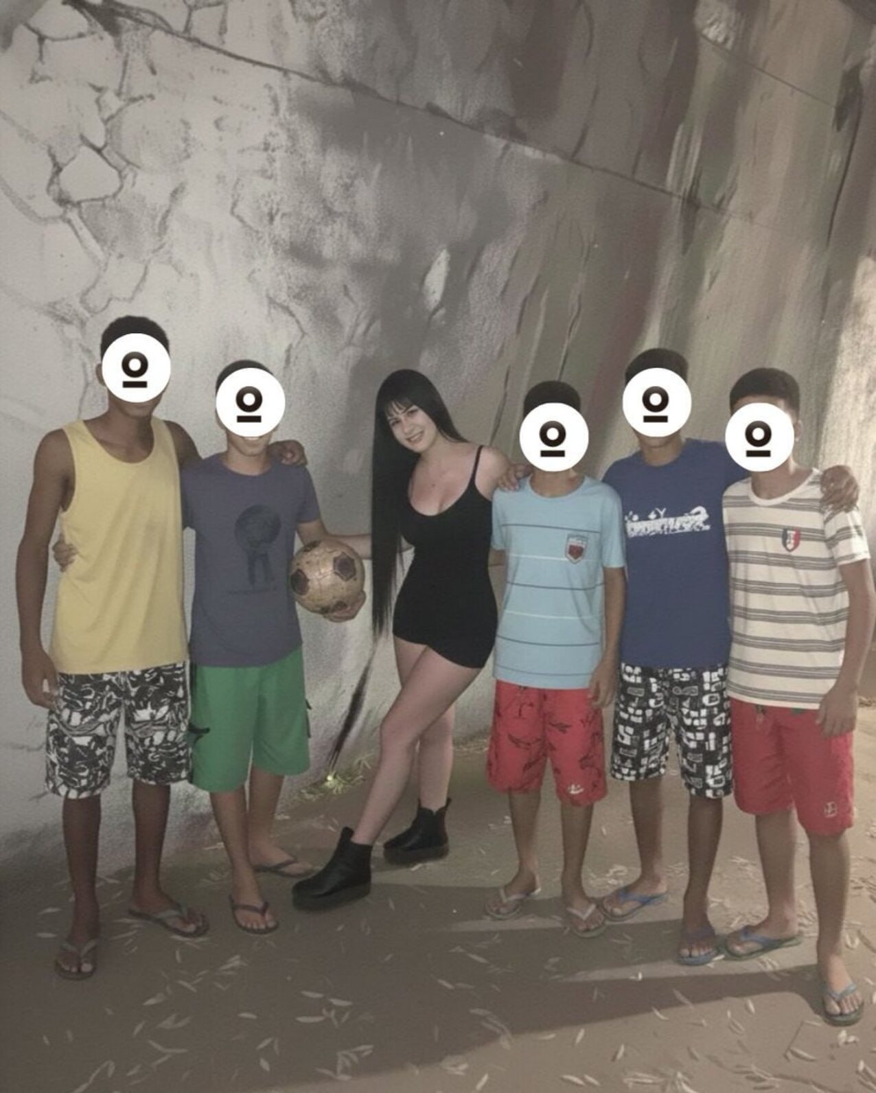 brazilian amateur gangbang