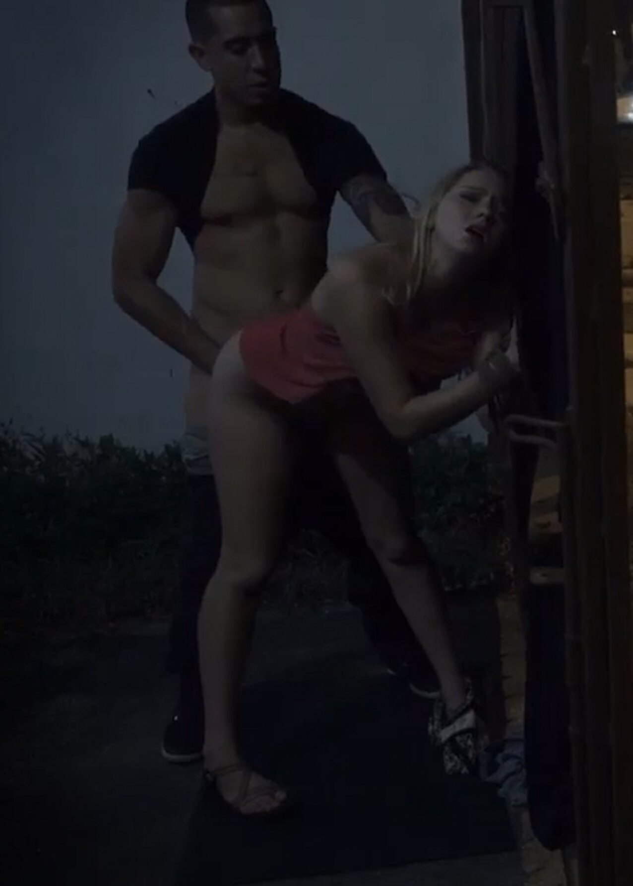 big tits blonde street sex