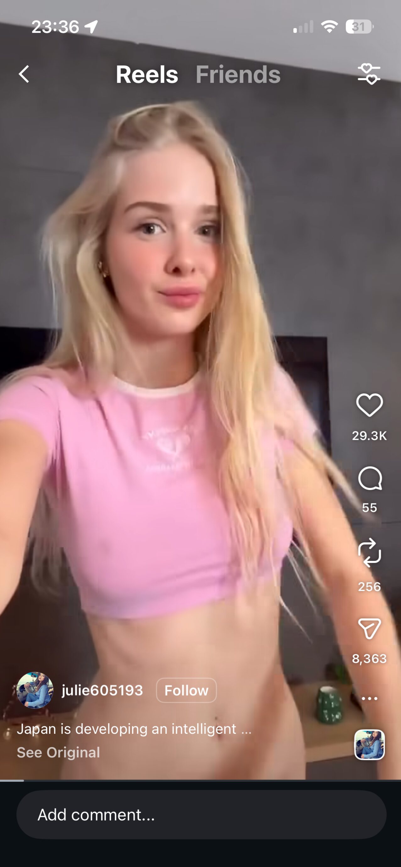 blonde instagram pink