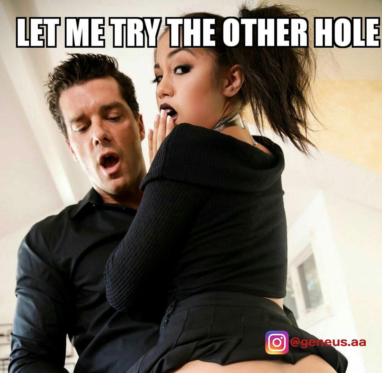 skirt anal ass