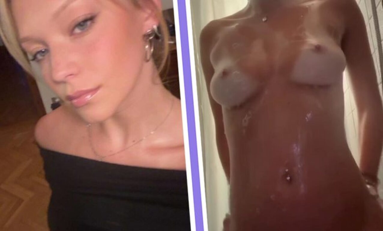 blonde tits boobs