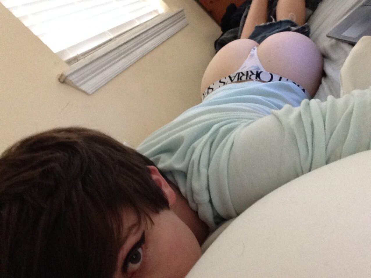 short hair pixie cut ass