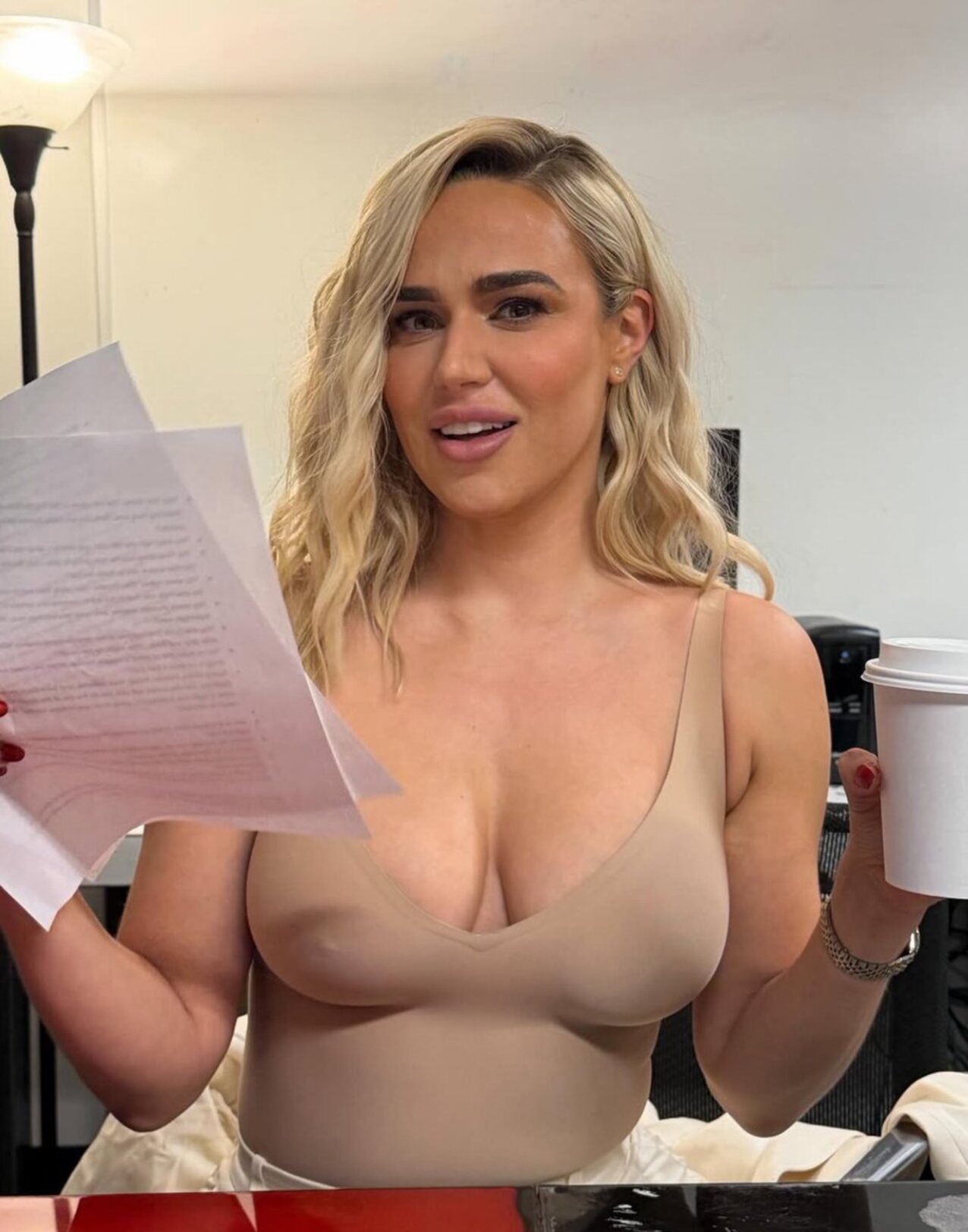 big boobie transparent clothes interview typs