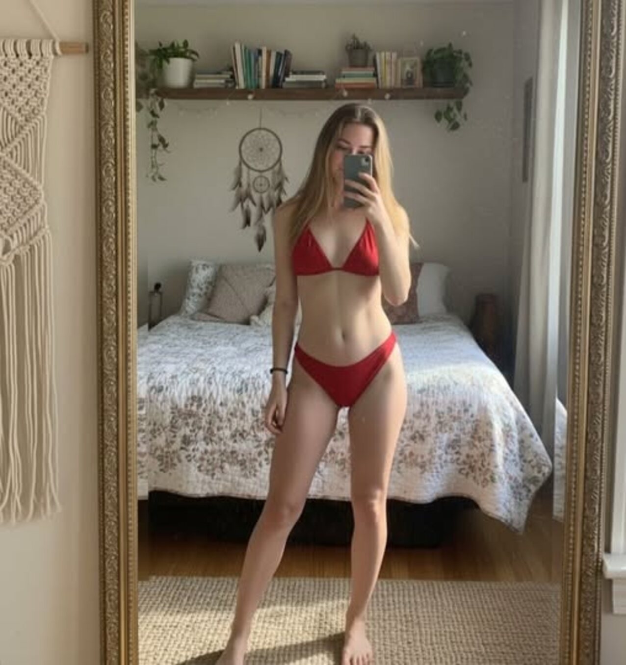 sexy bikini blonde