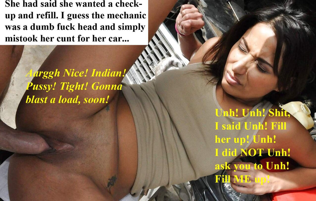 brunette sex caption