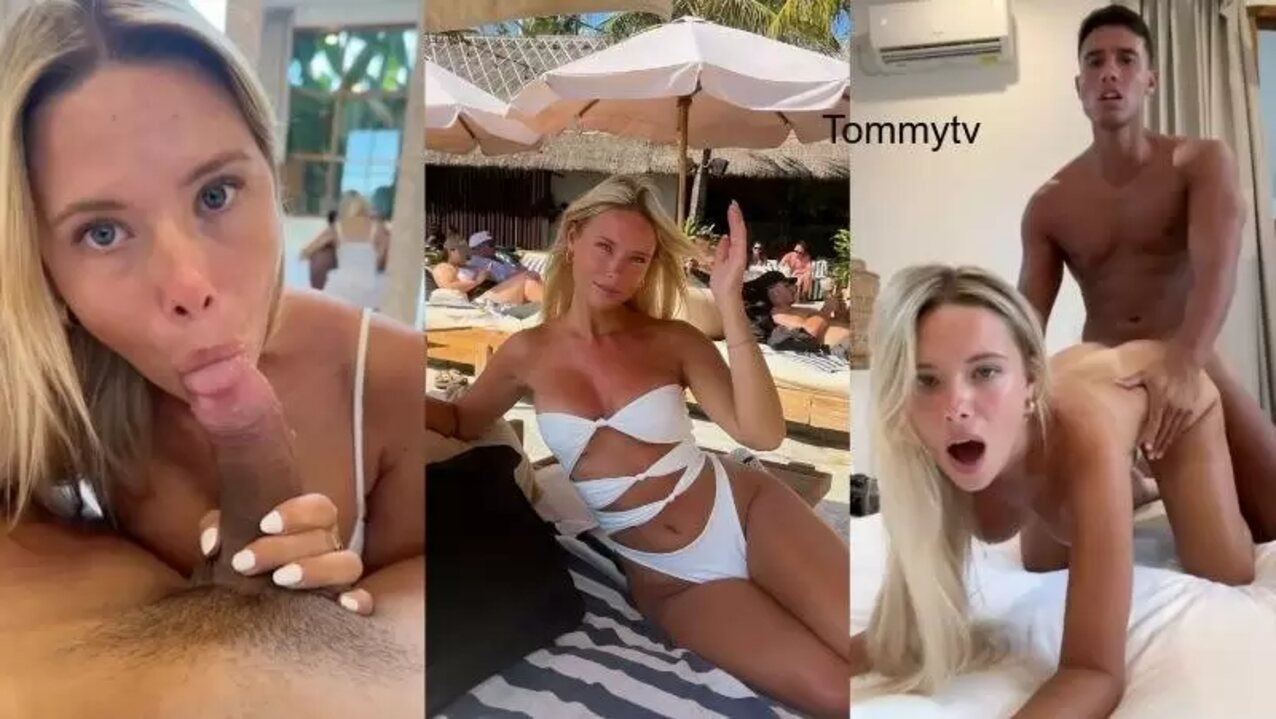 blonde big tits babe