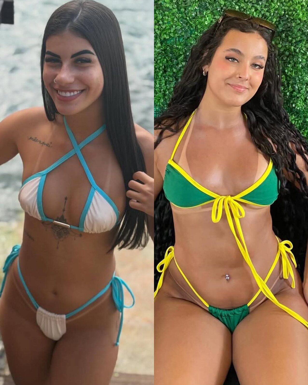 brazillian bikini tanned