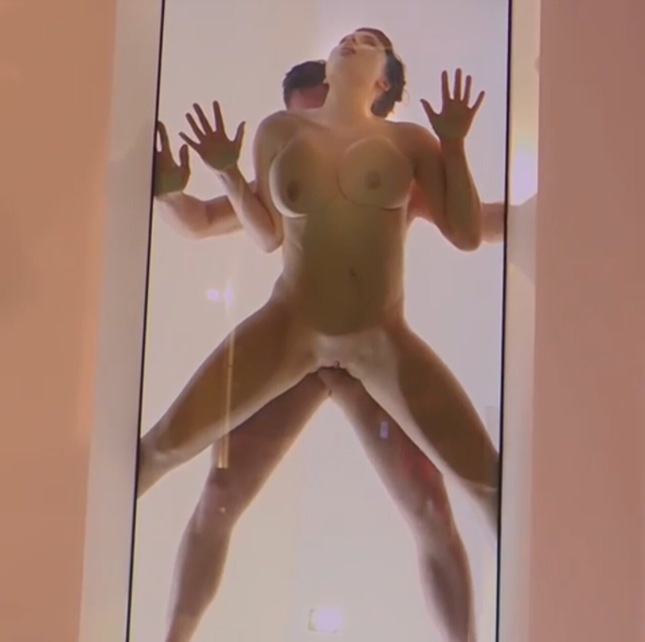 glass mirror prone
