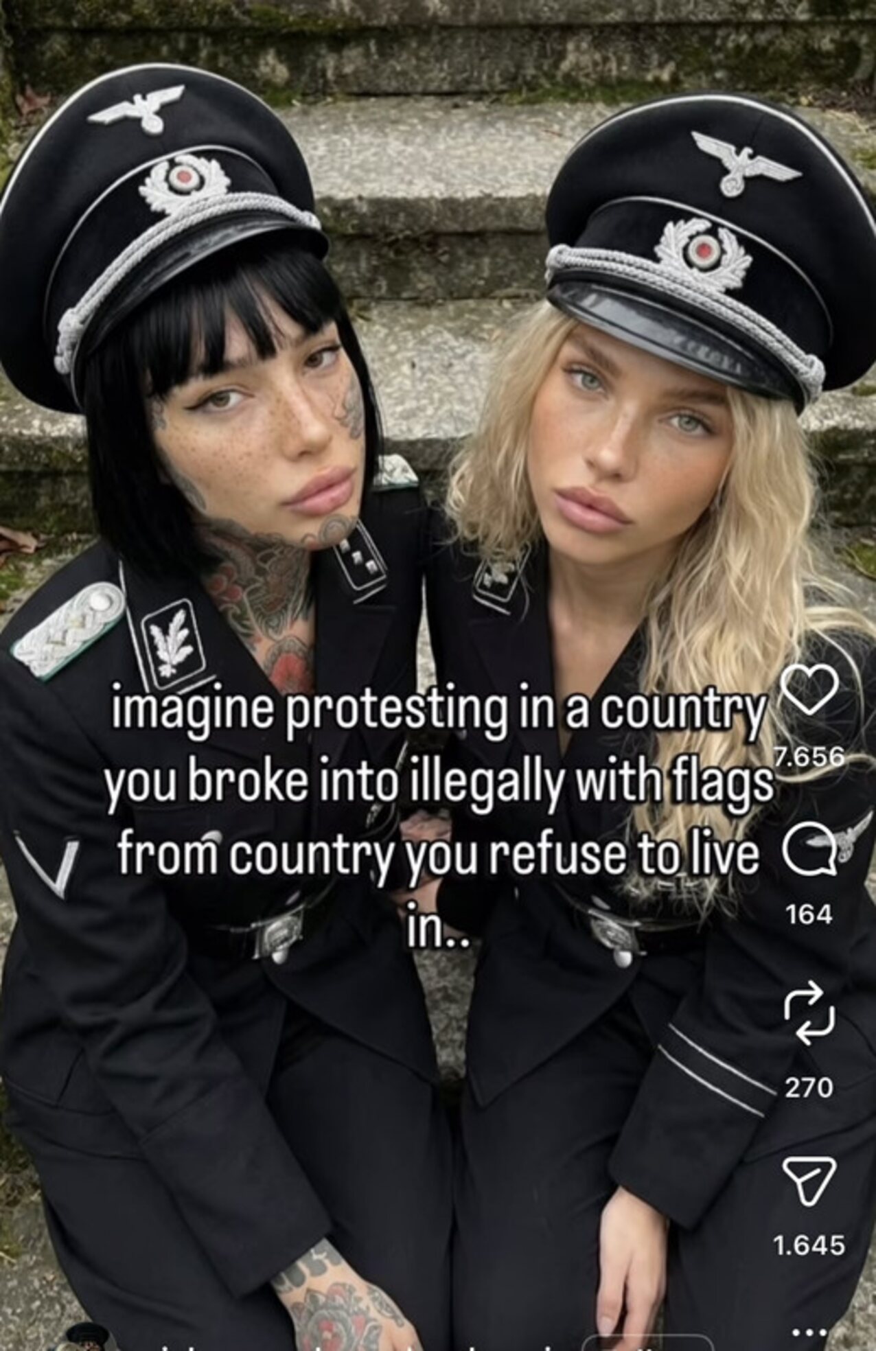 blonde brunette tattoos