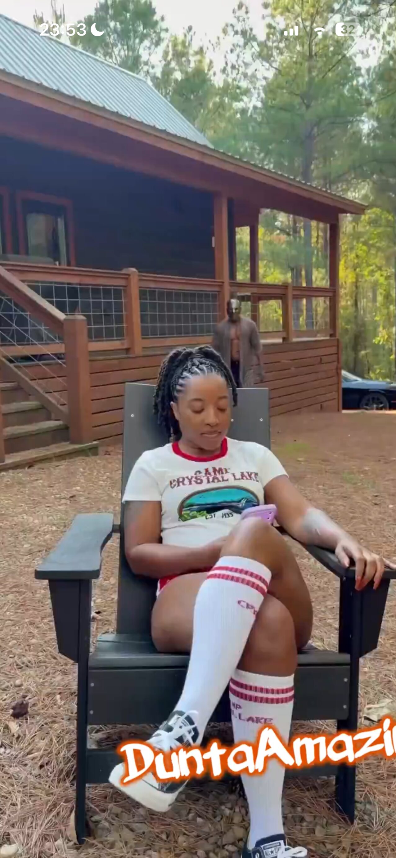 ebony halloween outdoor