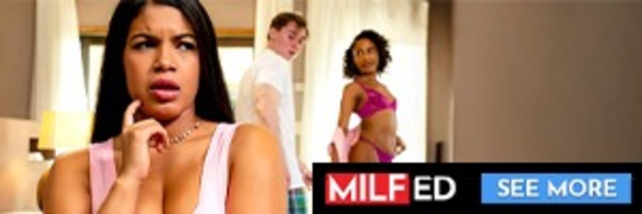 threesome ebony milf