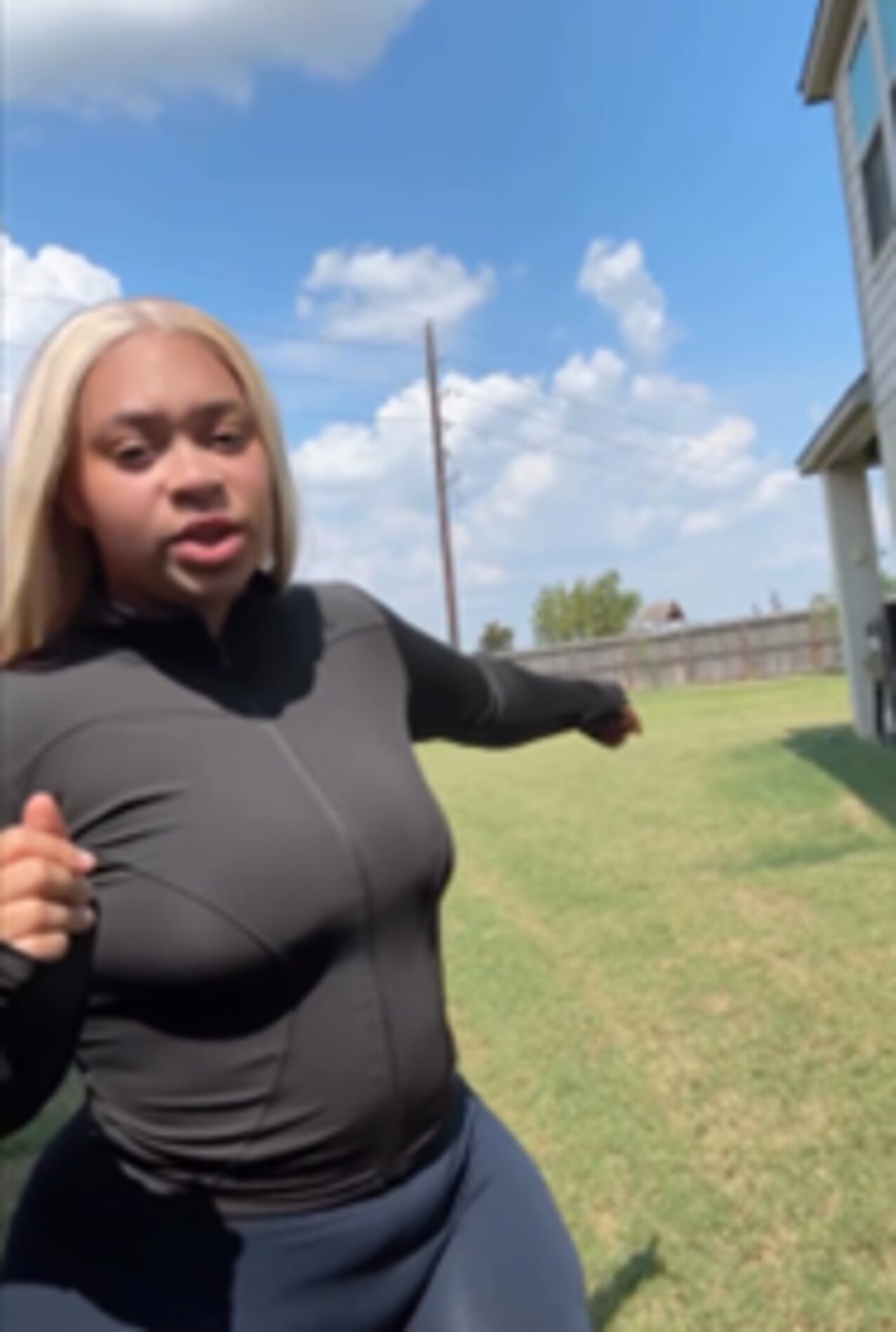 big ass ebony blonde