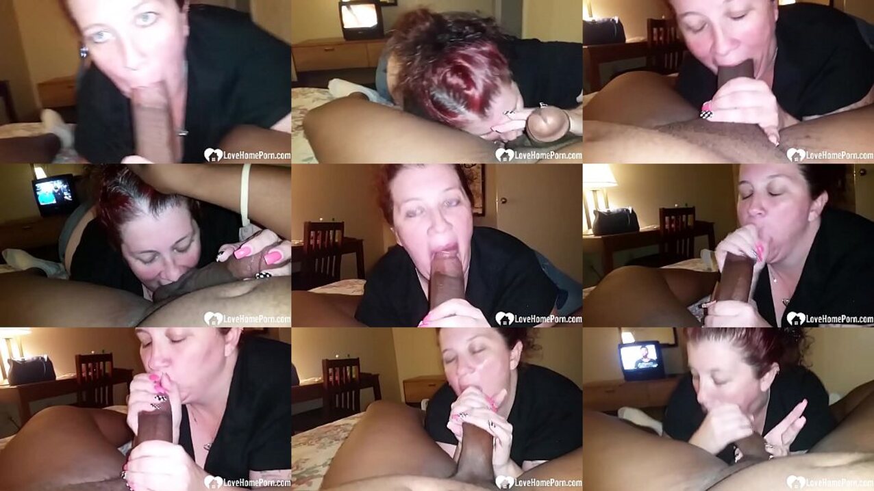 bbw blowjob red hair