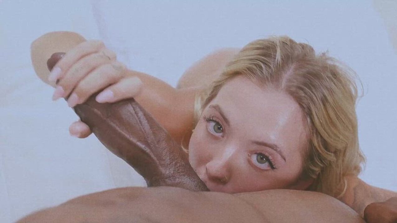 blonde bbc oral