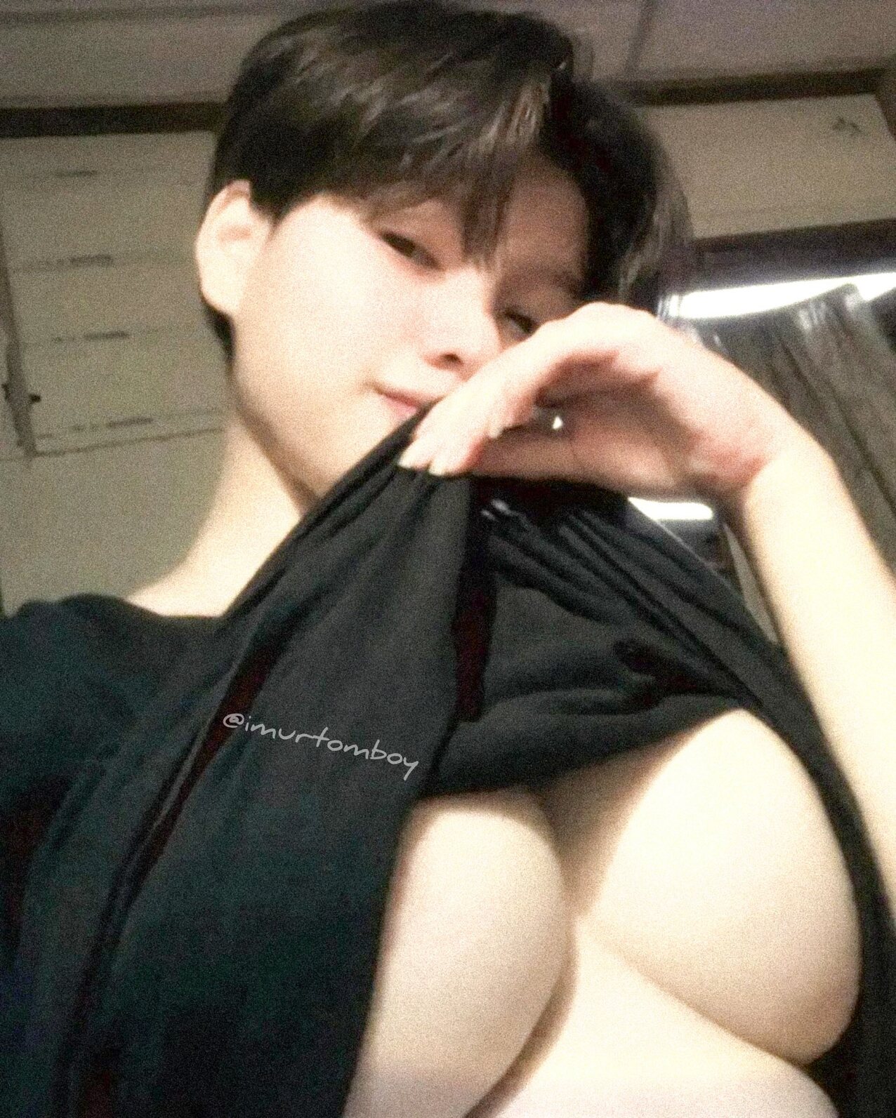 short hair beautiful cute