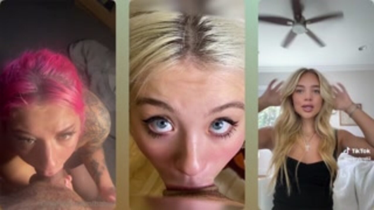 blonde blowjob pmv