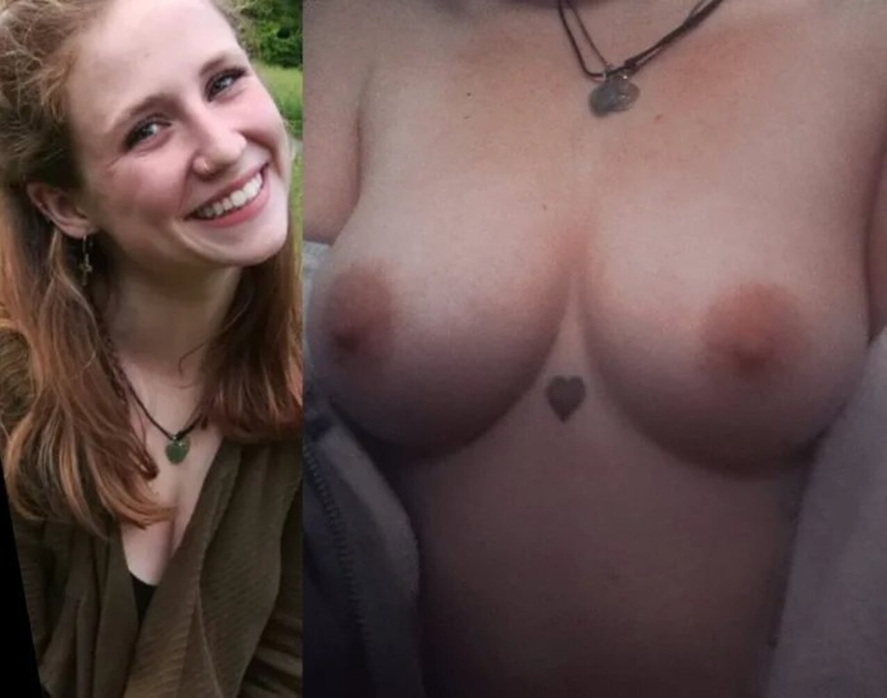 big tits blond nature