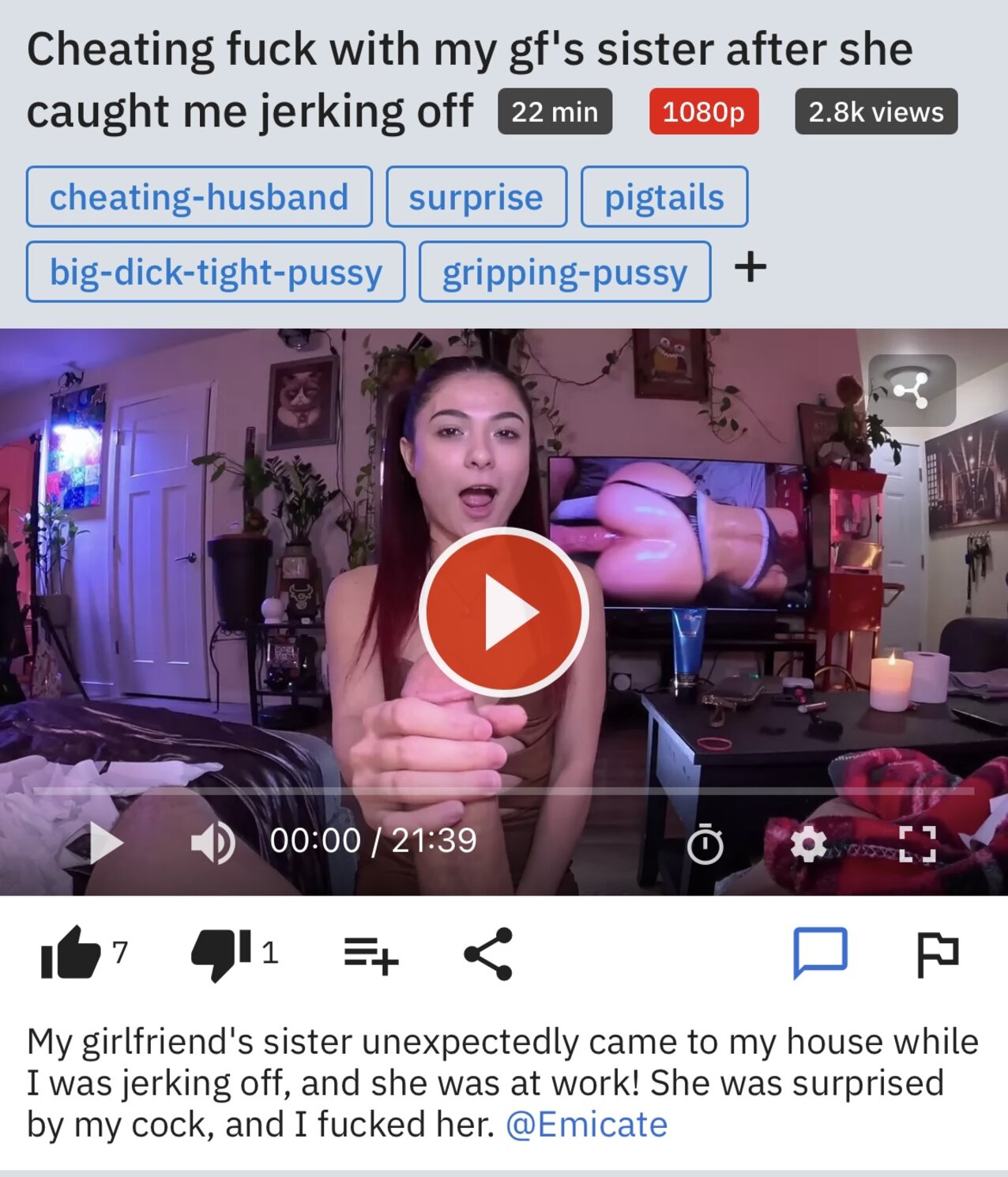 cheating squirting pigtails