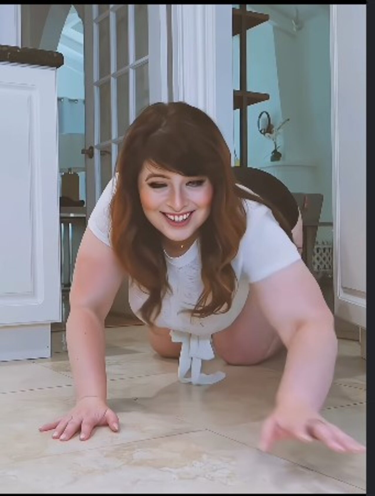 chubby blonde tall