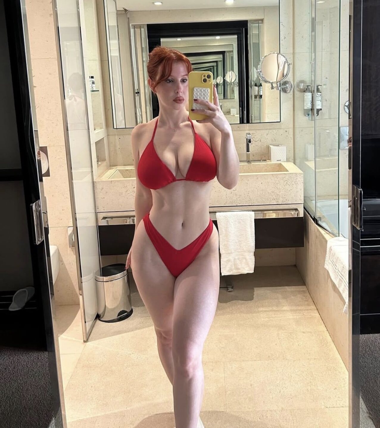 busty abs natural