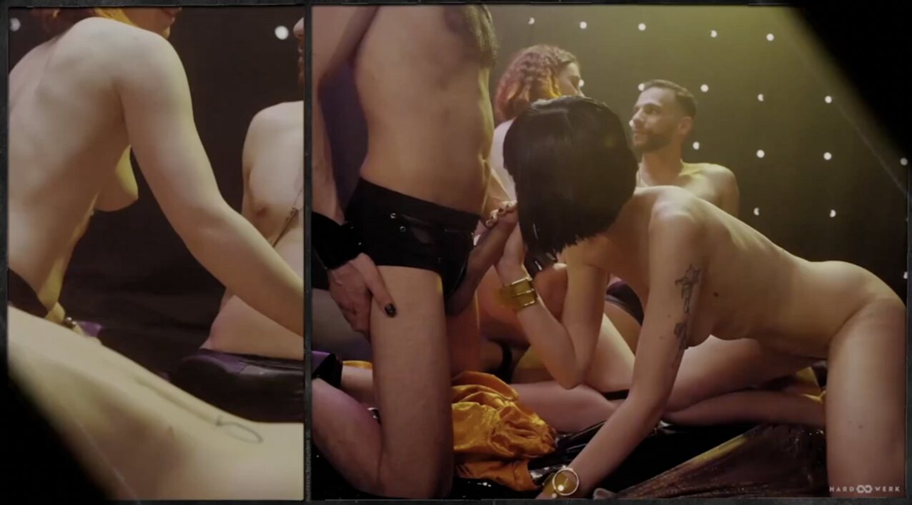 gangbang hardwerk short hair