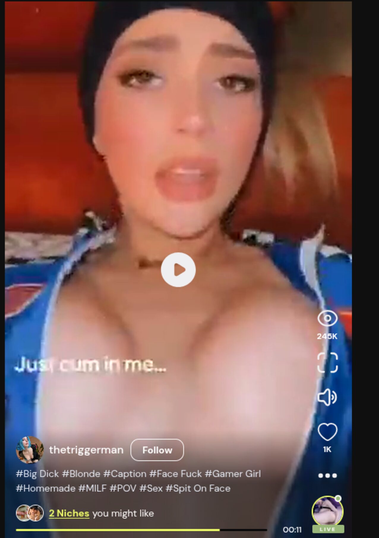 blongde milf homemade