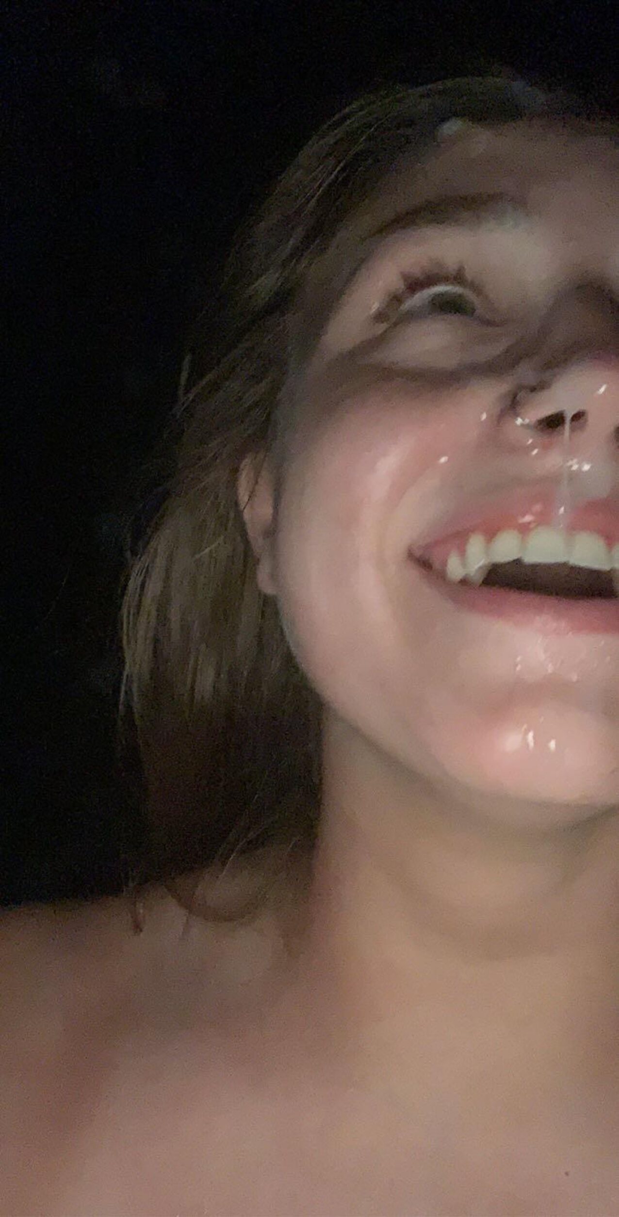 blonde facial white