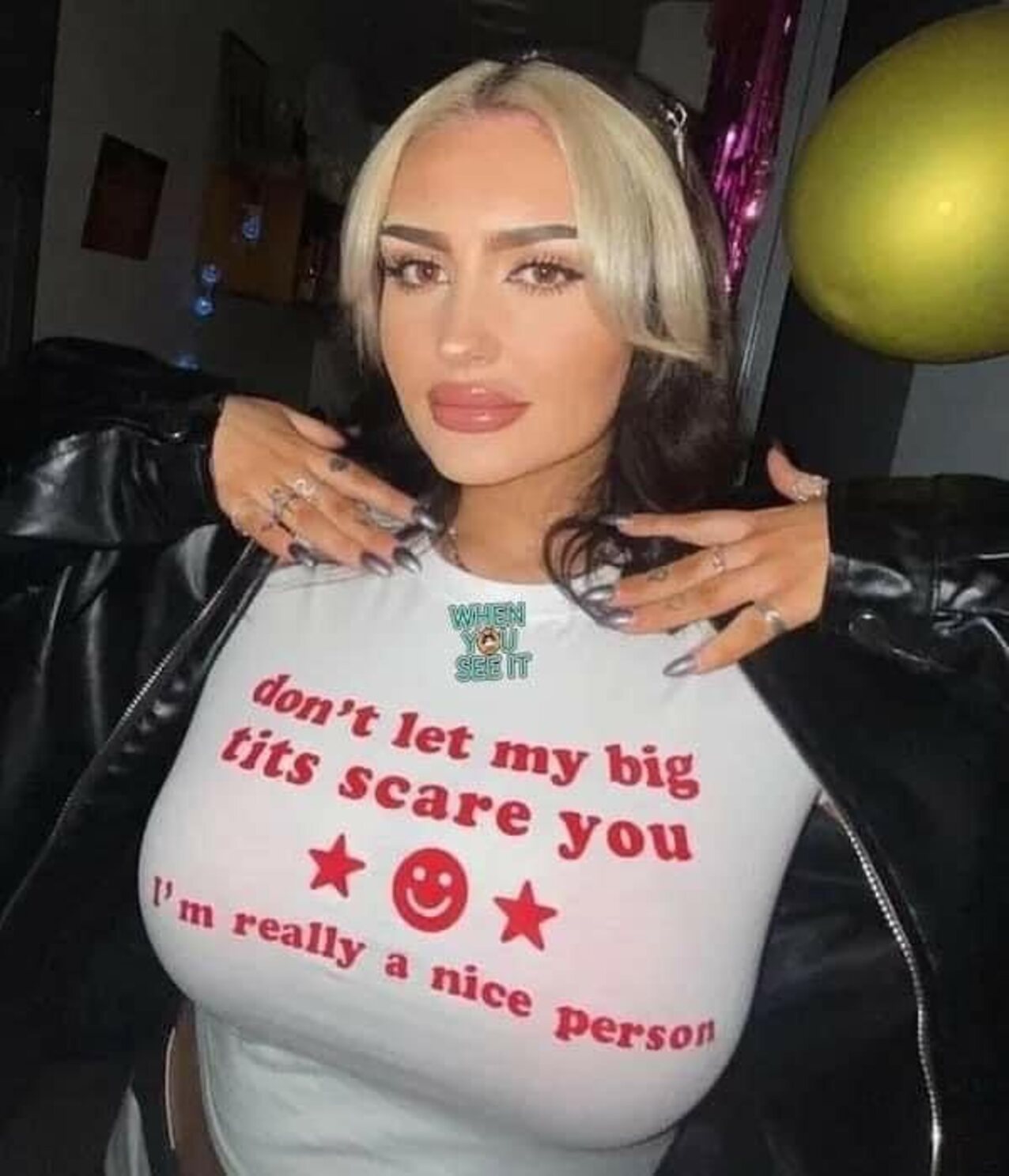 model big tits blonde