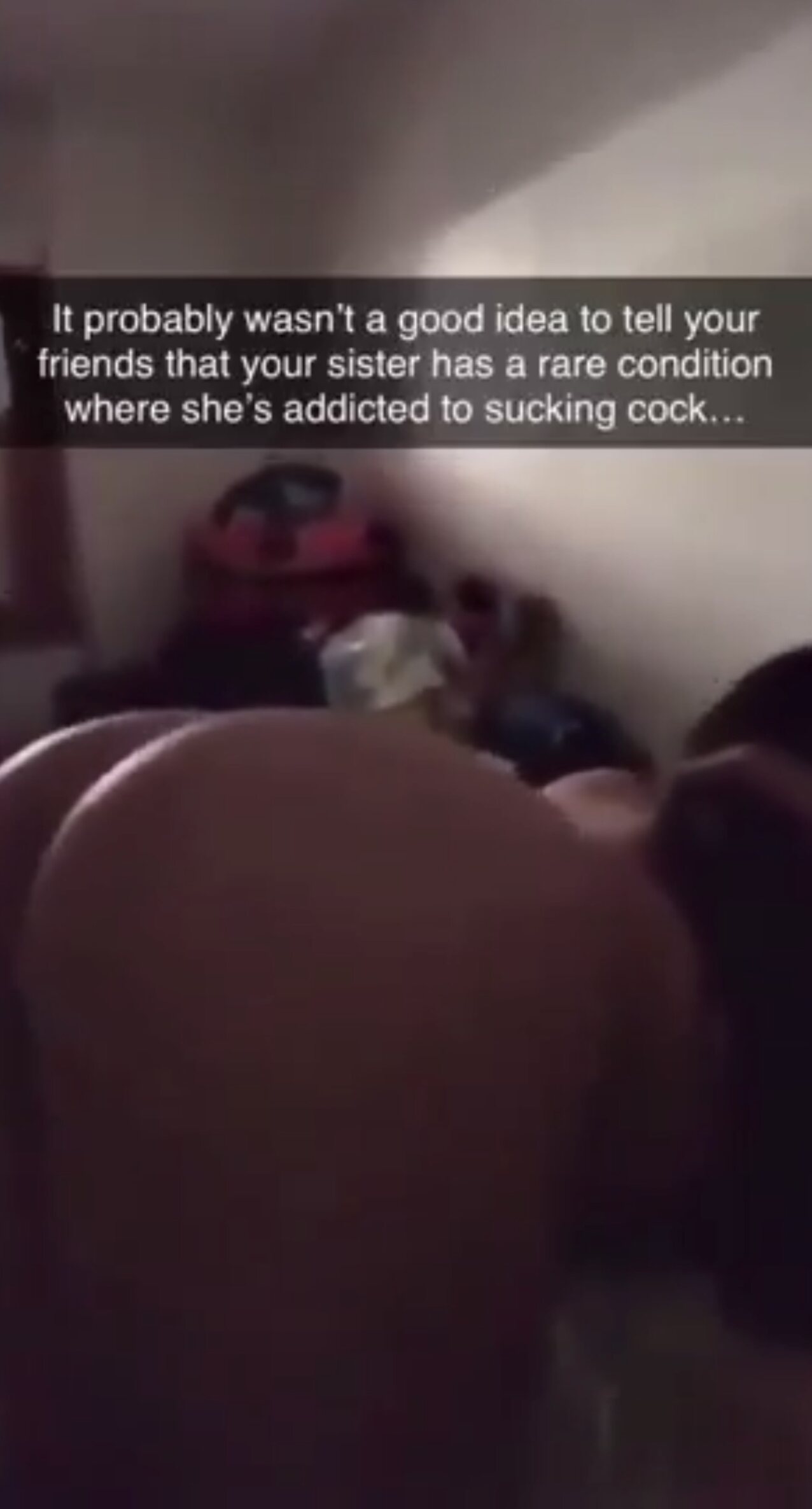 brunette white head