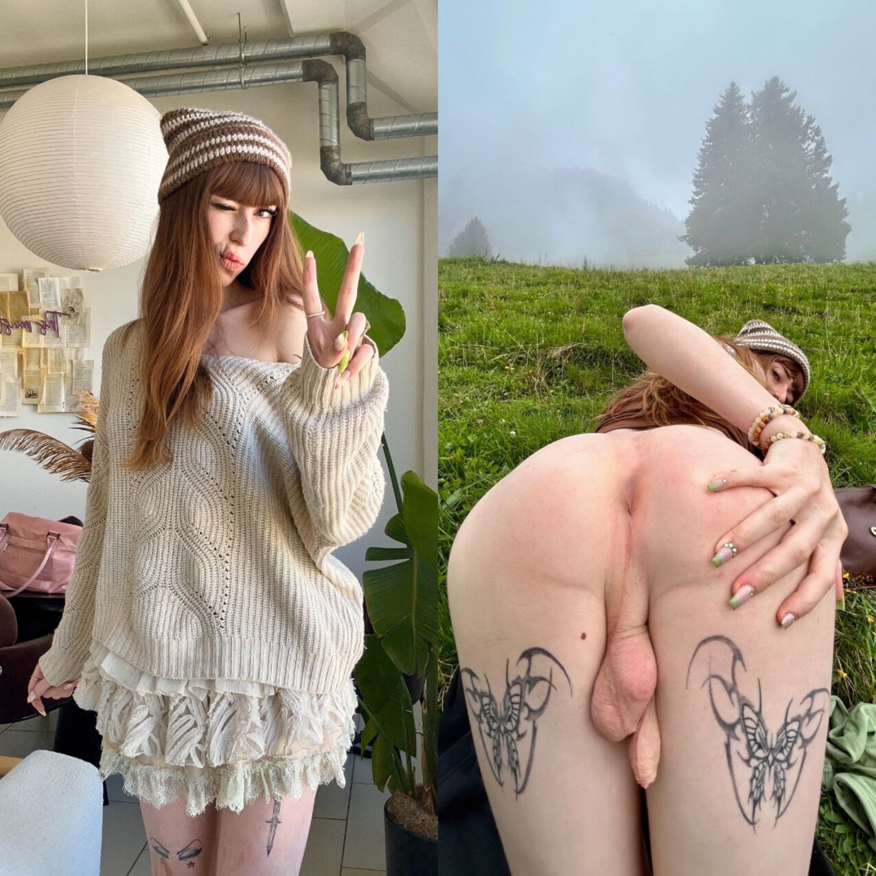 trans shemale hipster
