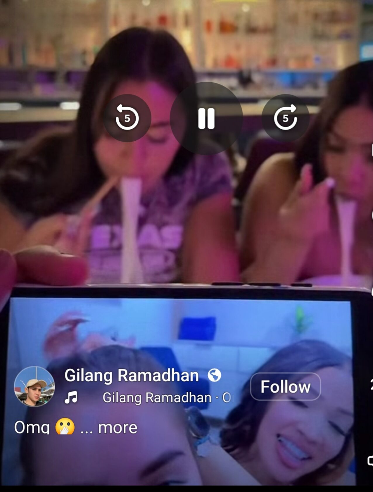 blow food video