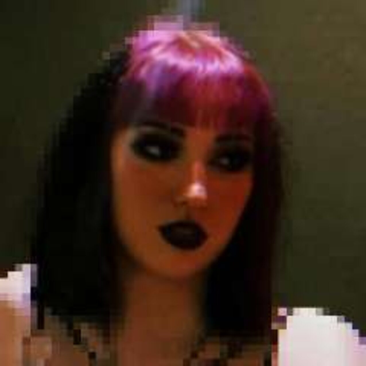 goth cute nude