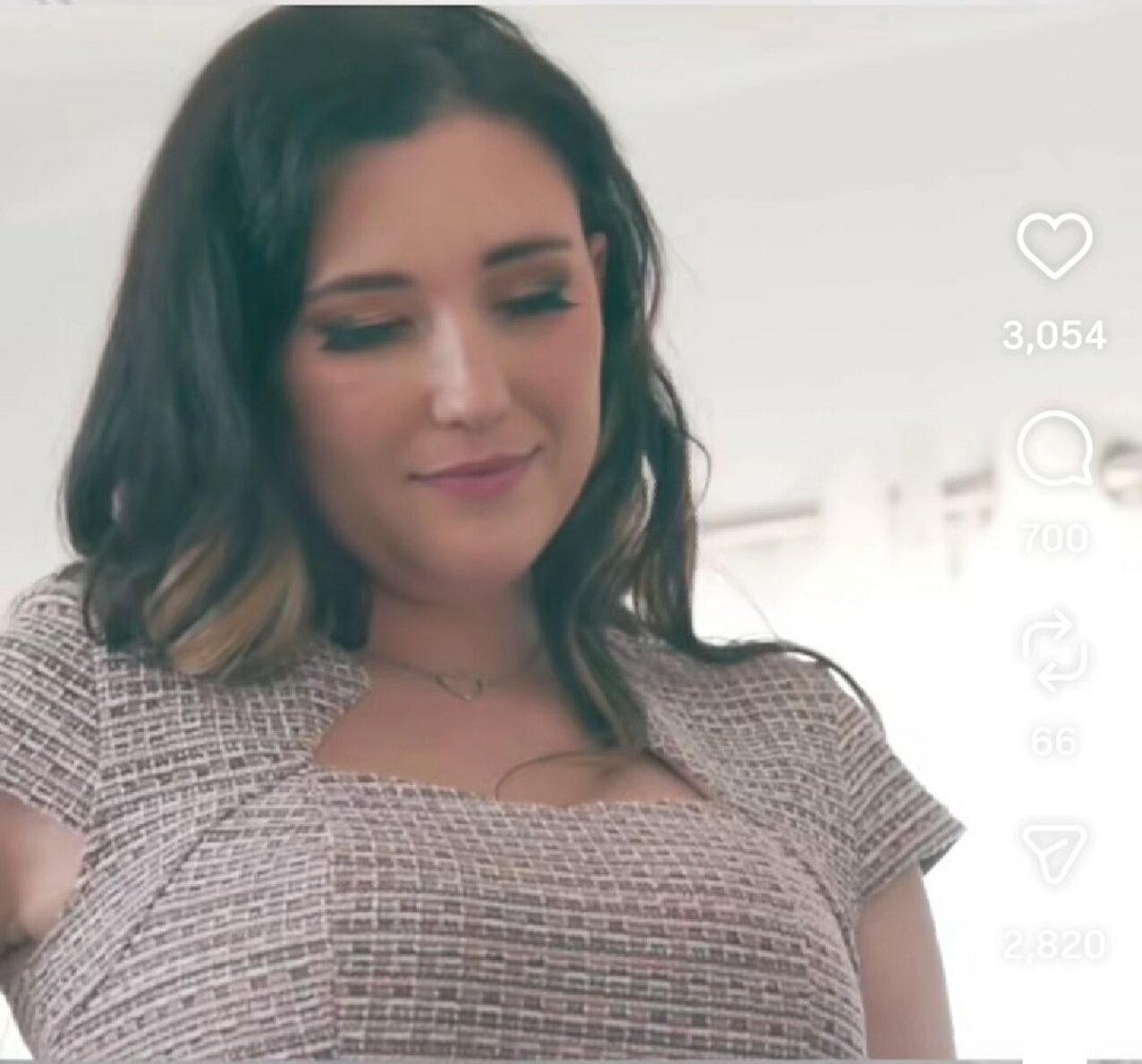 porn ad skirt beauti