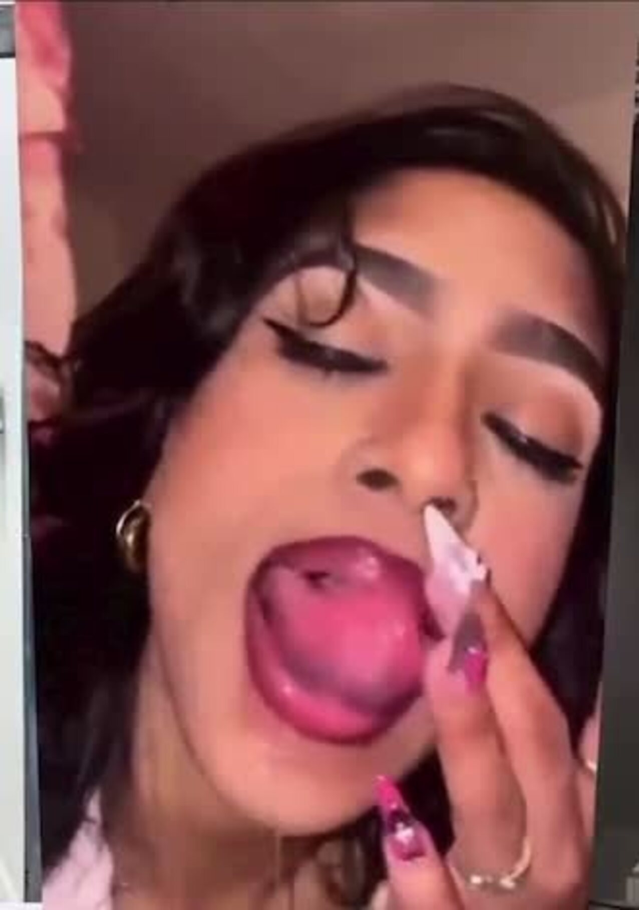 joi long tongue sloppy