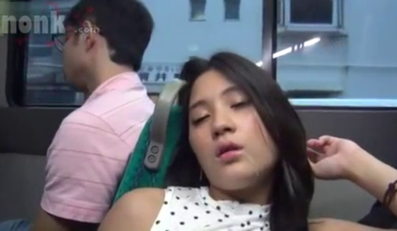 japanese bus groped