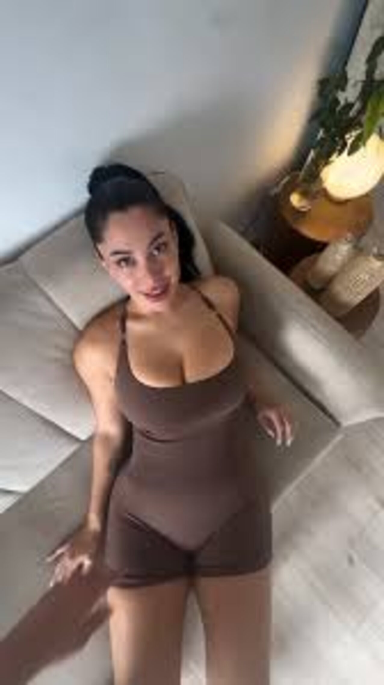 fit black hair big tits