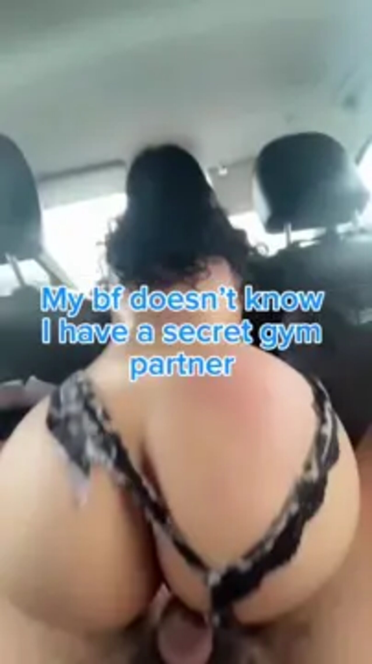 big ass ass black hair