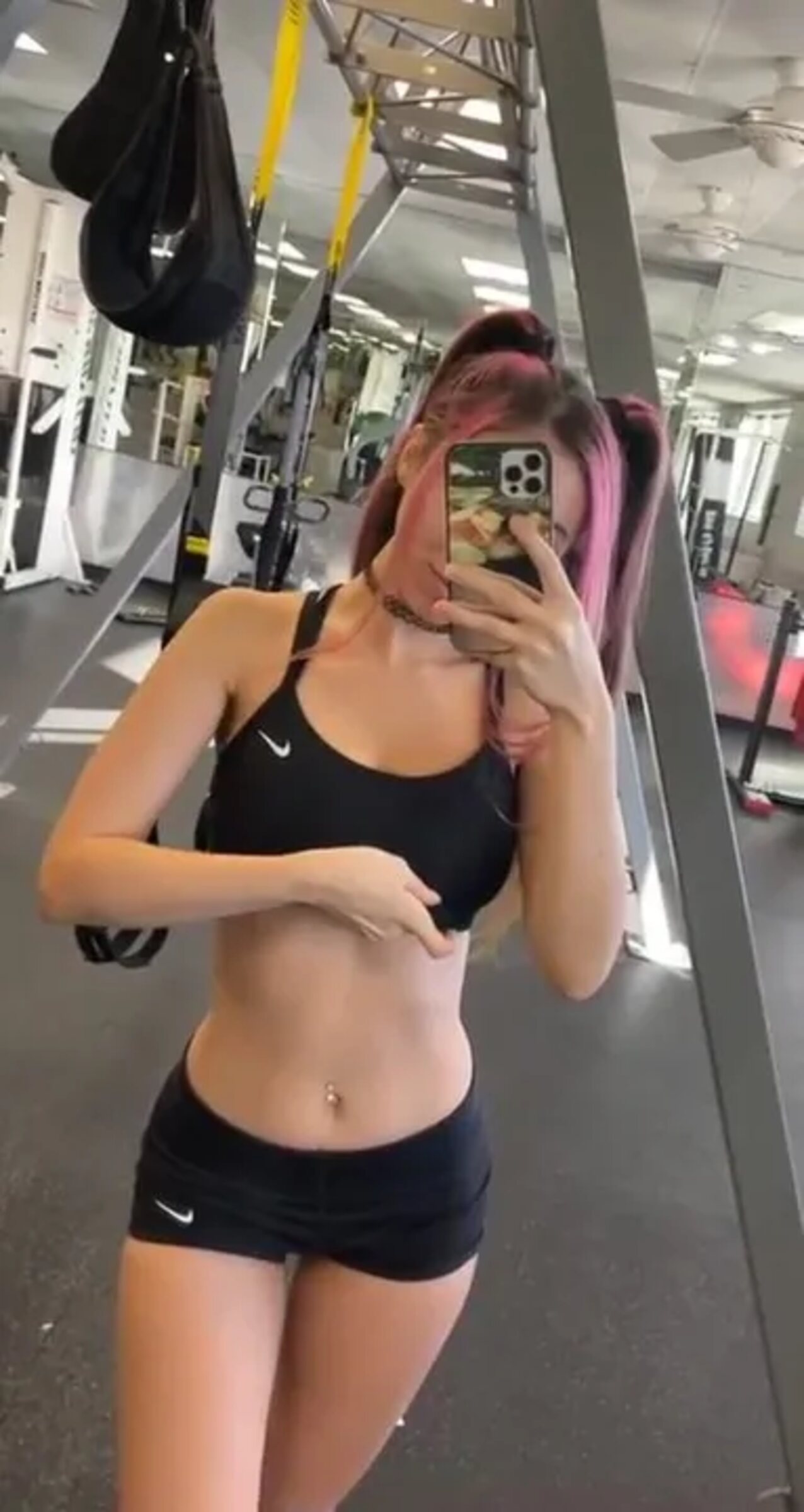 busty teen gym