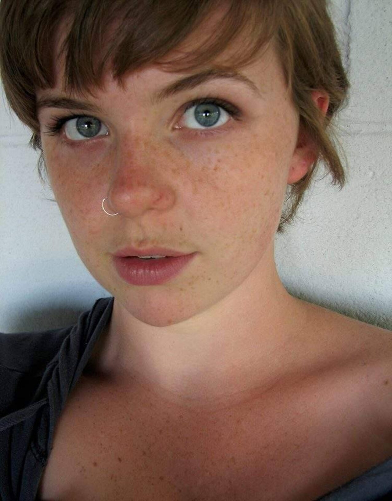 freckles red hair green eyes